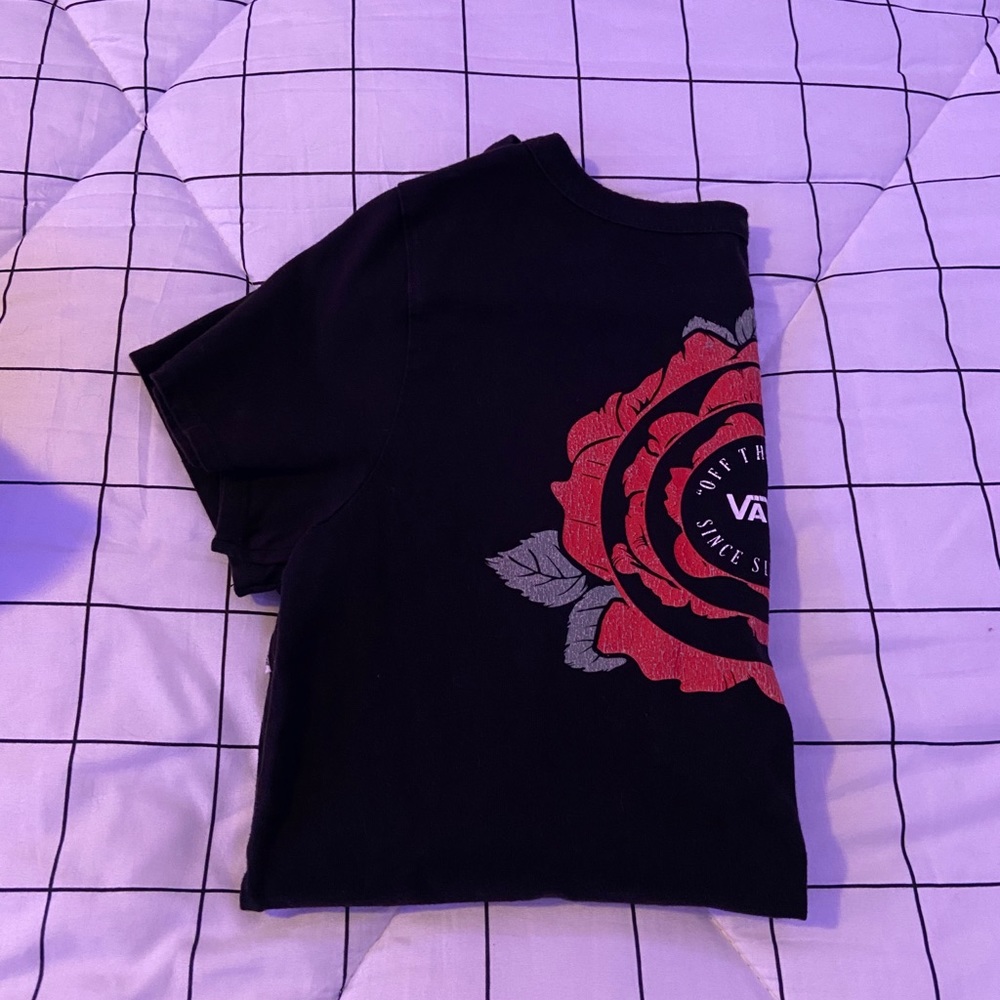 Floral Vans Tee ❤️